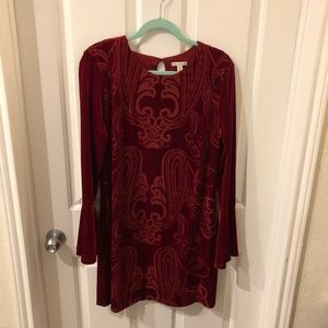 💫2/$10💫VINTAGE Red Velvet Dress